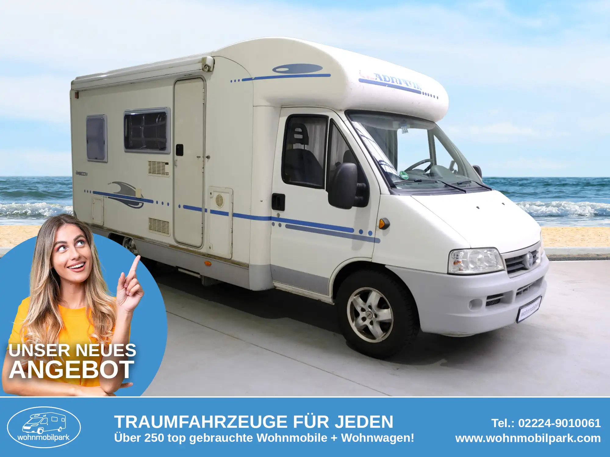 ADRIA Coral Serie70 573 DS - Ansicht 1